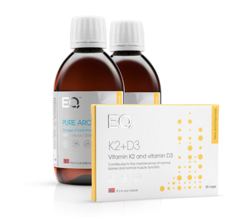 Eqology Pure Artic Oil met K2D3 en omega3 test