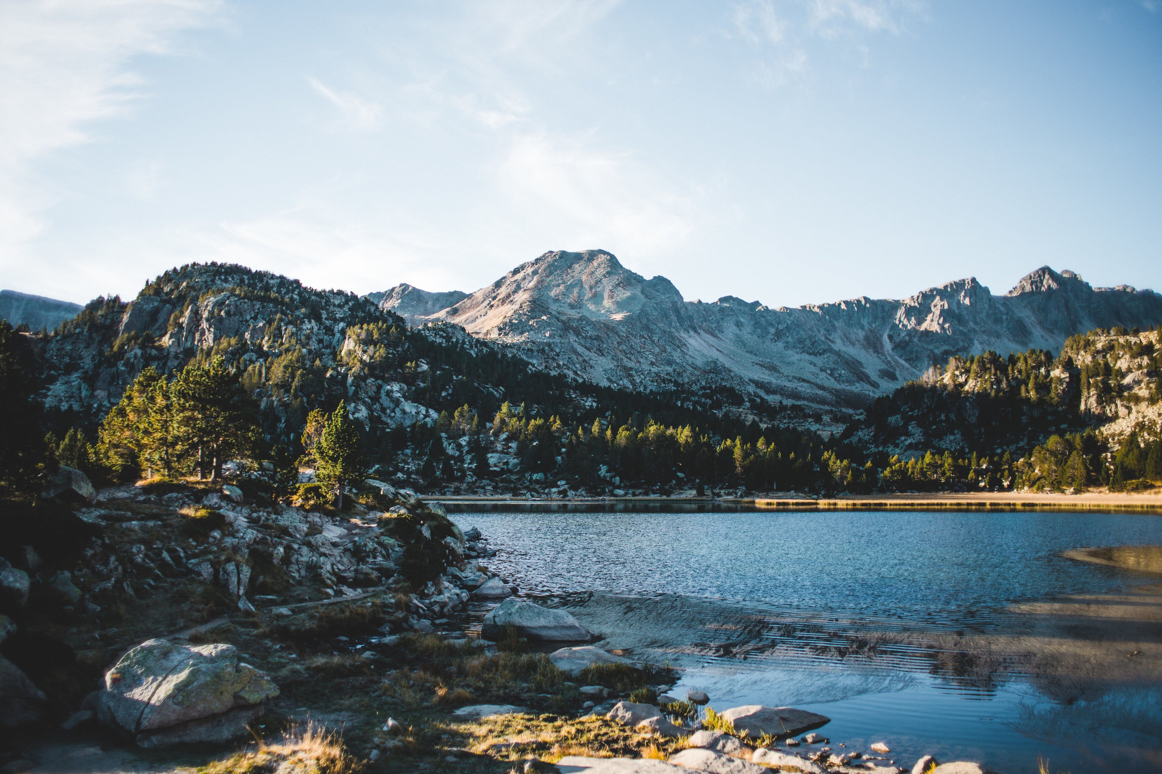 Mountain Lake in Andorra