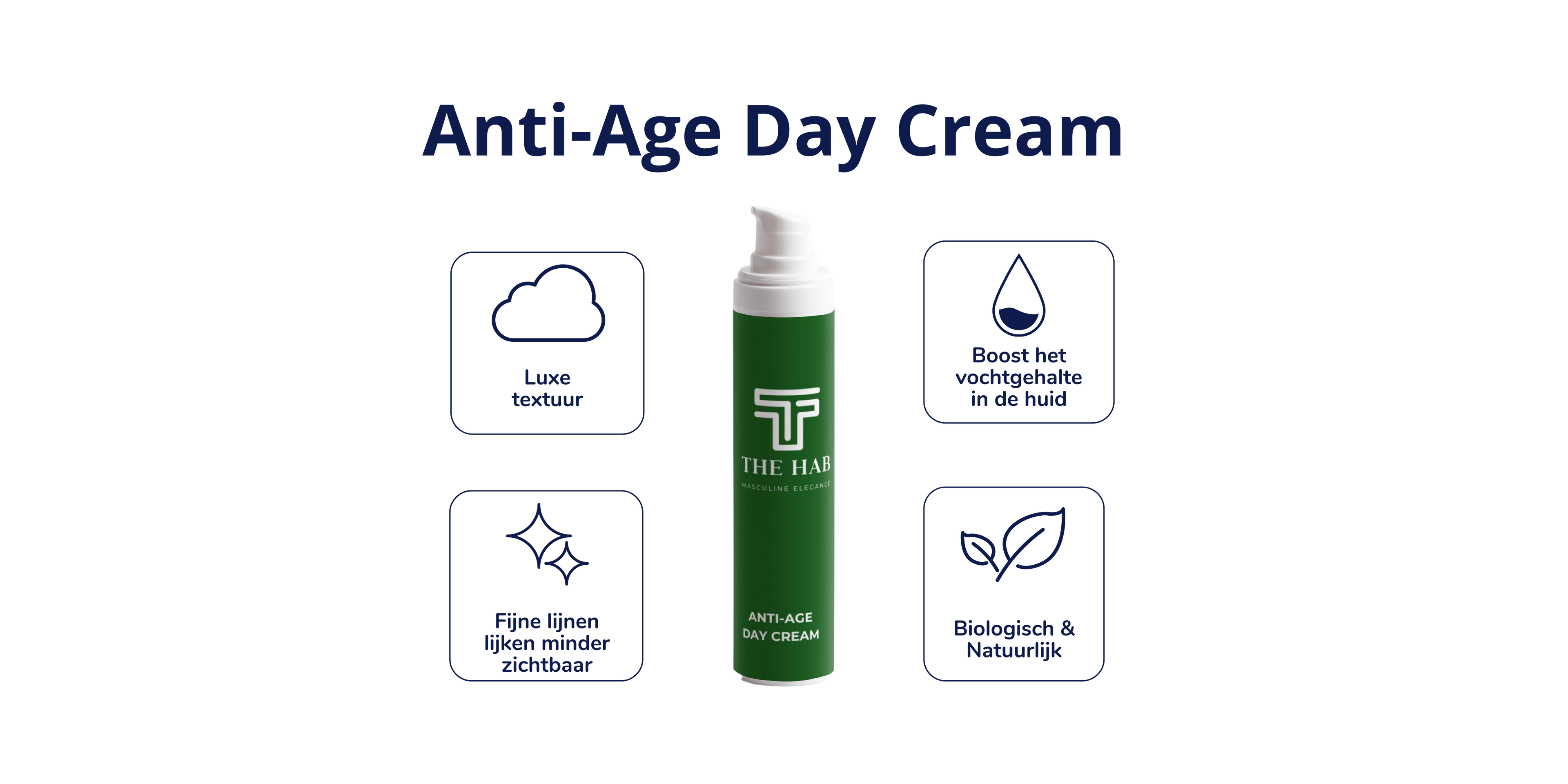 Anti Age Daycream banner with benefits
