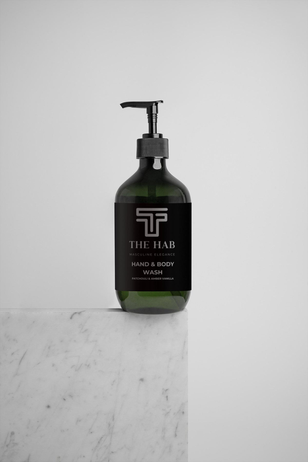 The HAB Hand and Body Wash Patchouli Amber Vanilla, 300ml