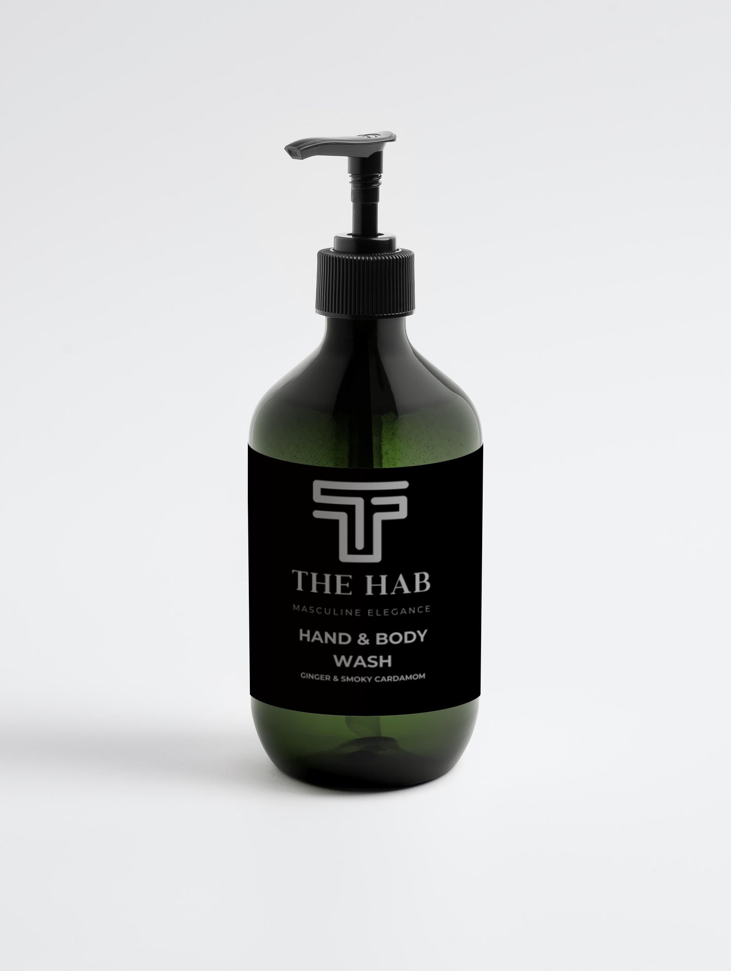 Front of The HAB Hand and Body Wash Ginger Cardamom
